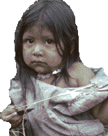 starving amazon child